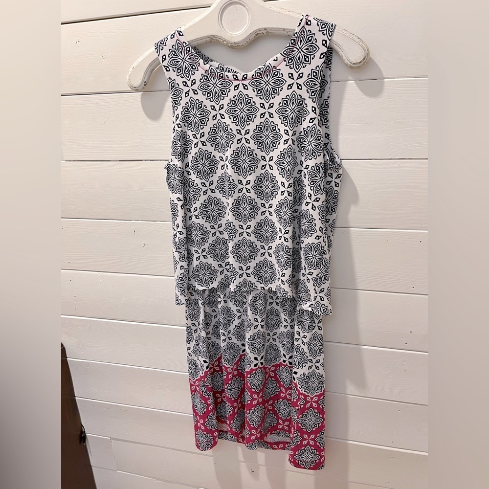 HATLEY – SLEEVELESS DROP-WAIST DRESS – SIZE XS - Picture 8 of 11